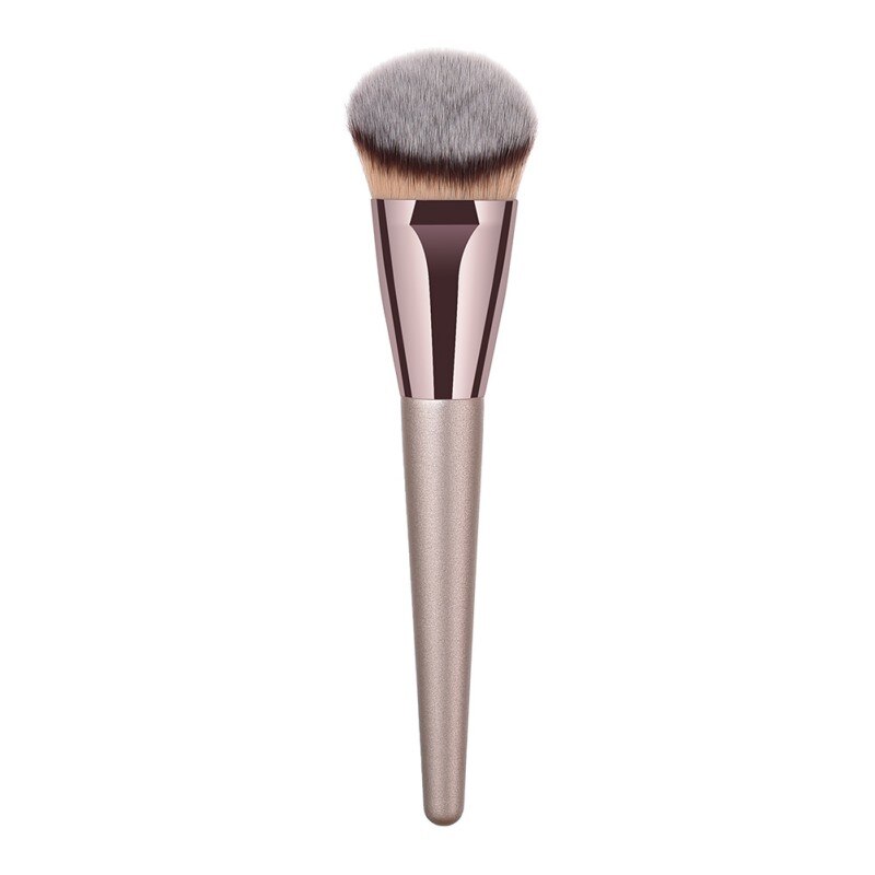 1pc store bronzer børste fiber hår ansigtskontur blush foundation pudder makeup børste kosmetisk værktøj