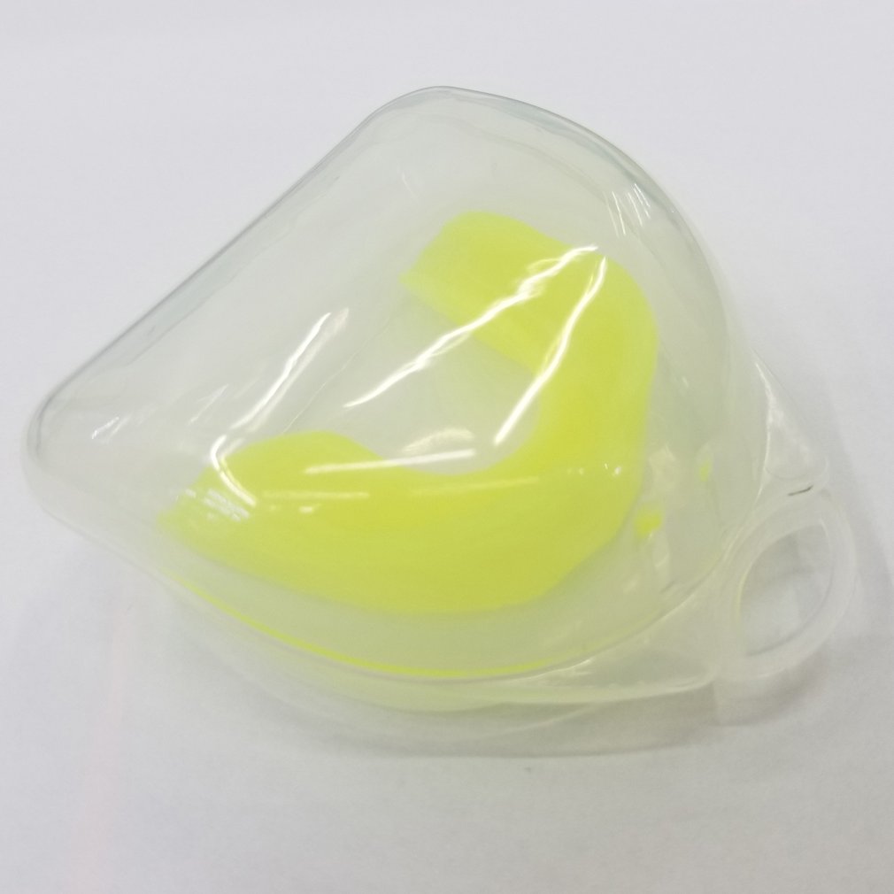 Mouth Guard Case Teeth Protector Boxing Mouth Guad Adult Fitness Basketball Football Safety Mouth Trays