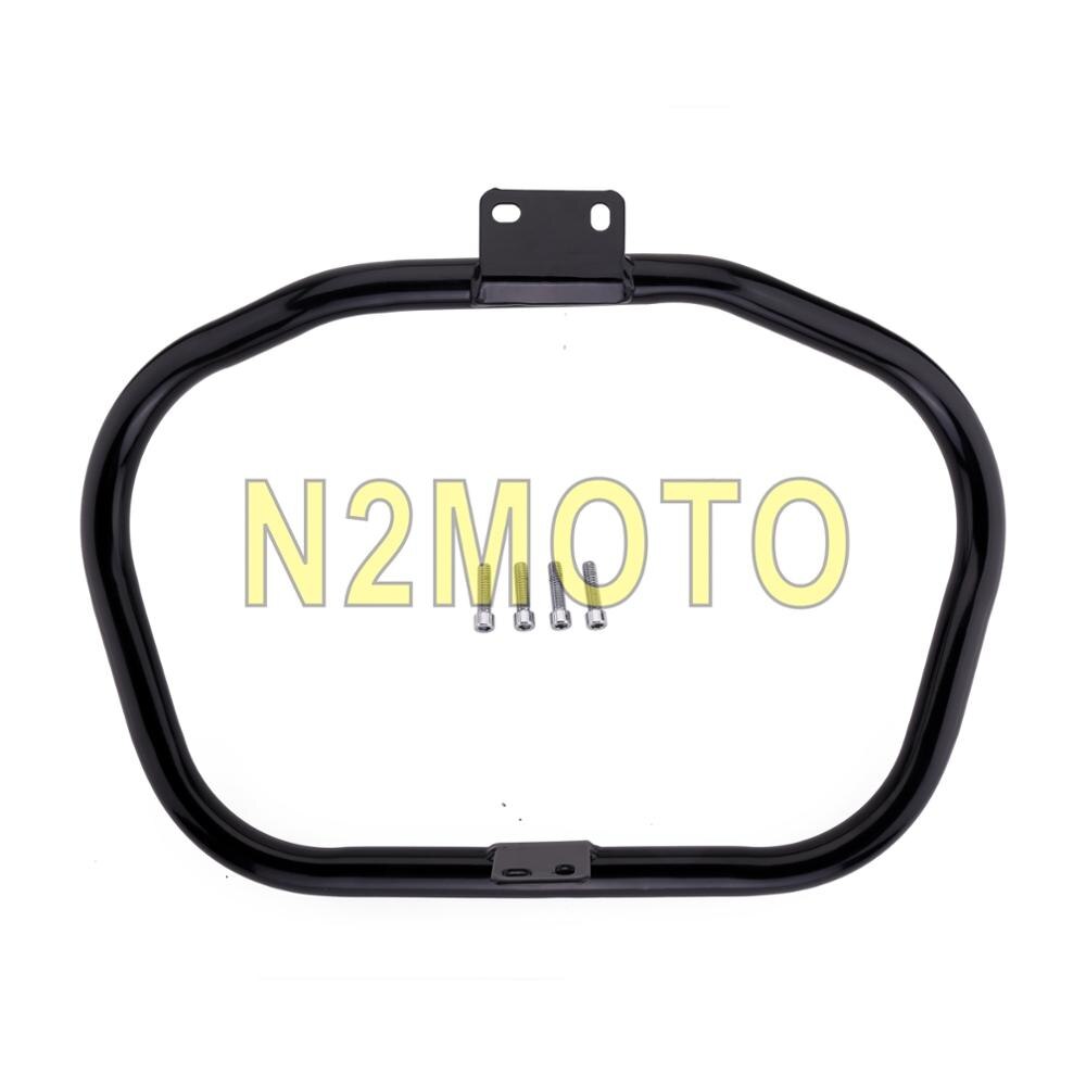 Motorcycle Chrome Engine Guard Crash Bar for Harley Sportster 883 1200 2004-Up: Black