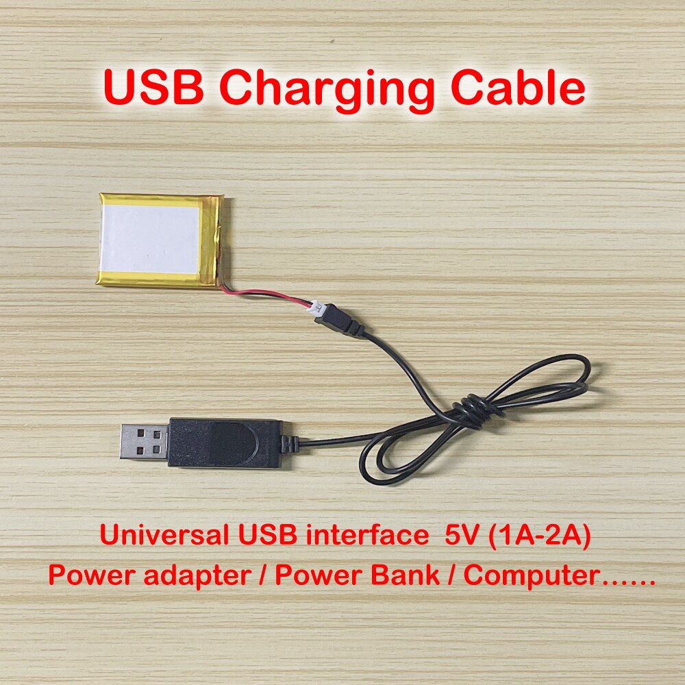 VB603 Baby Monitor Battery VB605 VB603 Battery ,3.7V 750mAh Replacement Battery USB Charger for Video Nanny Bebe Monitor BM603