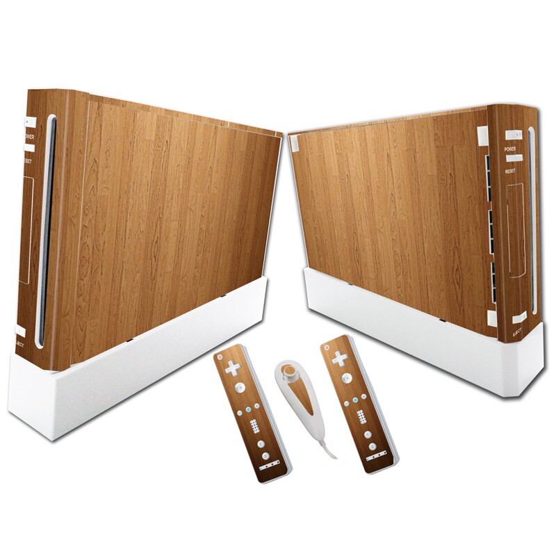 For W ii Console Cover with Remotes Controller Skins For Nintend w ii skin sticker for w ii skin-: TN-WII-0192