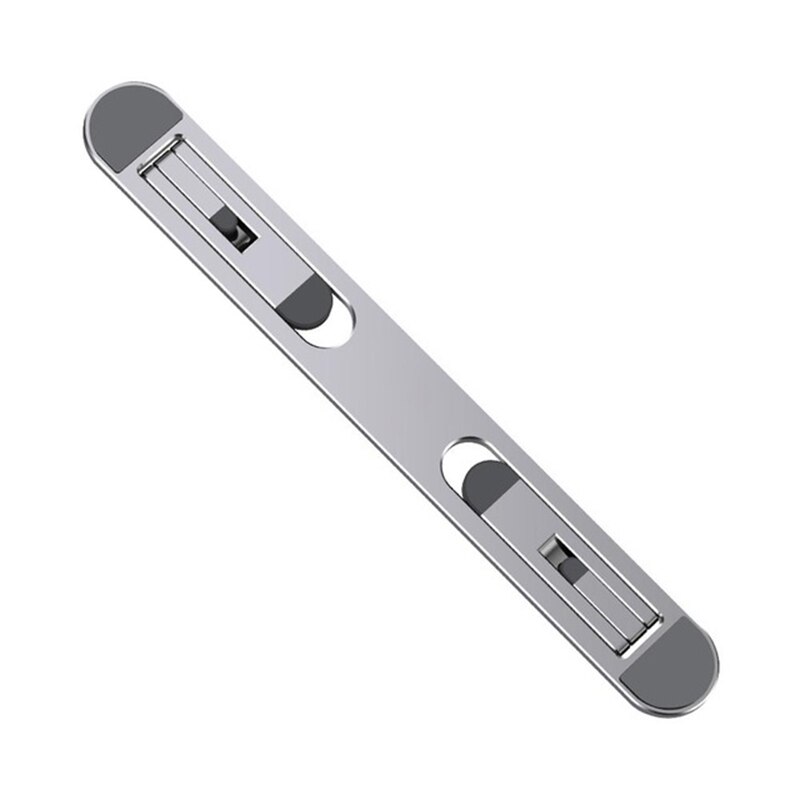 Di alluminio Del computer Portatile Portatile riser Supporto Da Tavolo Pieghevole Supporto di Sostegno taccuino Staffa di base x-In piedi per Macbook 13-17 pollici Ufficio: B