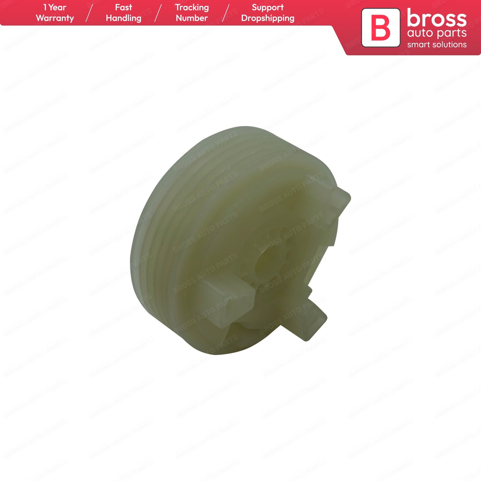 Bross Auto-onderdelen BWR5233 Venster Regulator Reparatie Wiel Linksvoor Deur 68070267AD Voor Fiat 500 2007-Op Uit turkije