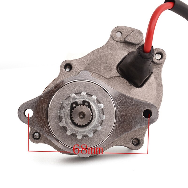 2 Stud Bottom Electric Start Starter Motor for 70Cc 90Cc 110Cc 125Cc Quad Dirt Bike Atv Go Kart Buggy Accessories