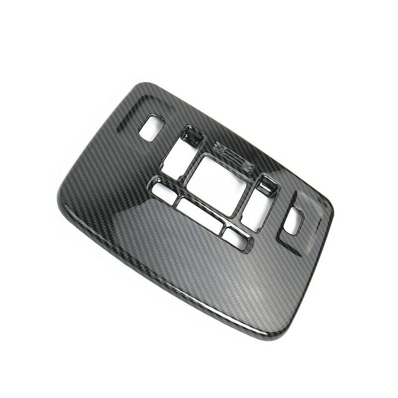 Carbon Fiber Front Reading Lamp Light Frame Cover Trim for Toyota Camry
