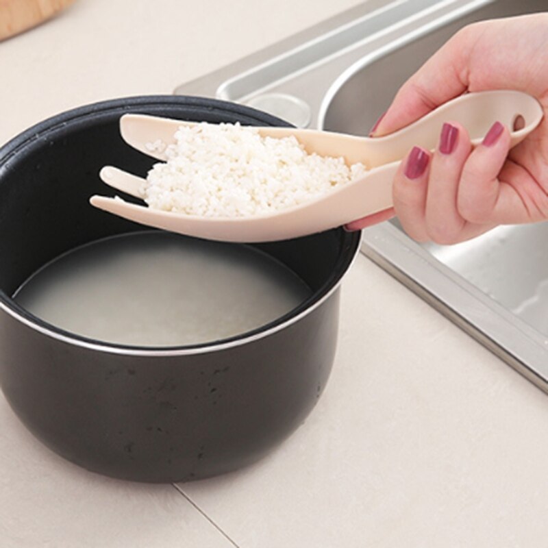 2 stk multifunktion ris vaskemaskine hjem køkken køkken ris scoop artefakt gør ikke ondt håndvask ris gadget draine