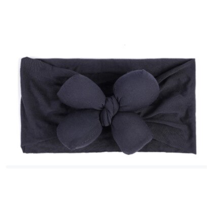 Mooie Elestic Hoofdbanden Baby Girl Hoofddeksels Haarband Voor Meisje Haarband Tulband Kids Headware Baby Haar Ornamenten Bebes Accesorios: Blackish green