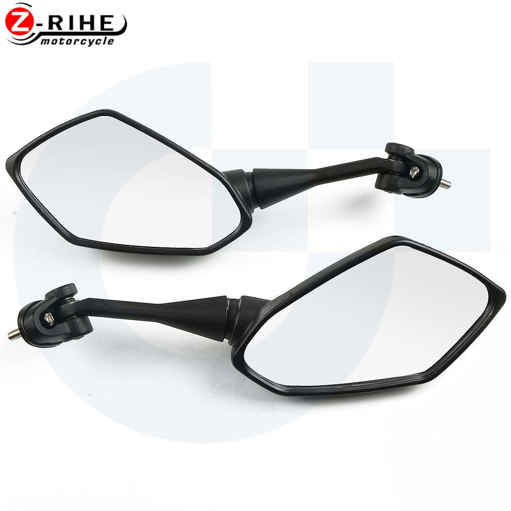 Motorcycle Bike Rearview Mirror Side Mirror Black For Suzuki GSXR GSX-R 750 1000 K1 K3 K4 K5 K6 K7 K8 K9 GSX bandit 1200 SV 650