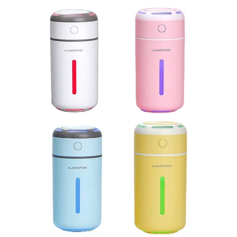 230ML Humidifier Ultrasonic USB Aroma Essential Oil Diffuser Air Purifier Lamp U90C