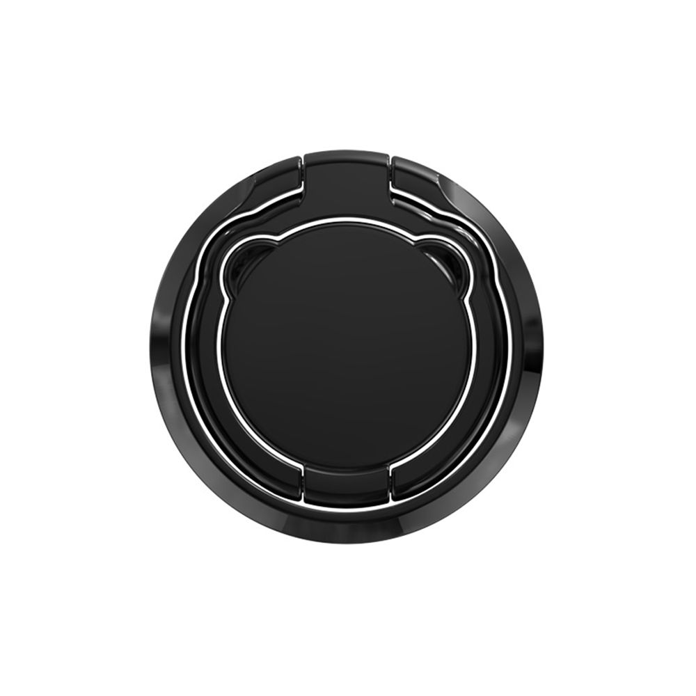 Soporte plegable para teléfono móvil con rotación de 360 grados, soporte de anillo ultrafino para teléfono, soporte de dedo de Metal para escritorio portátil multiángulo: MULTICOLOR