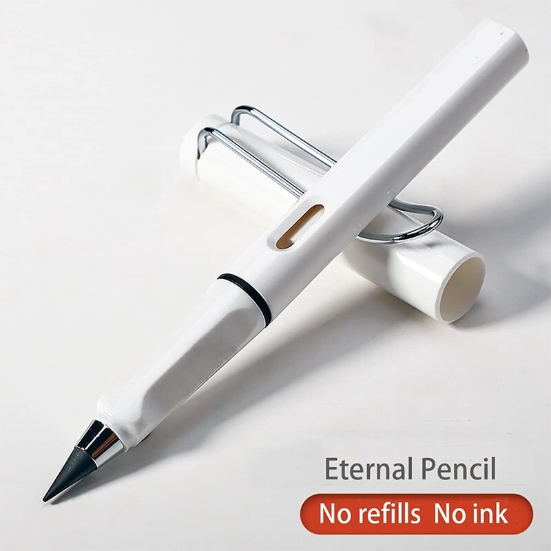 6Pcs Everlasting Pencil, Infinite Pencil, Technology Inkless Pen, Magic Pencils for Kids, for Home Office School