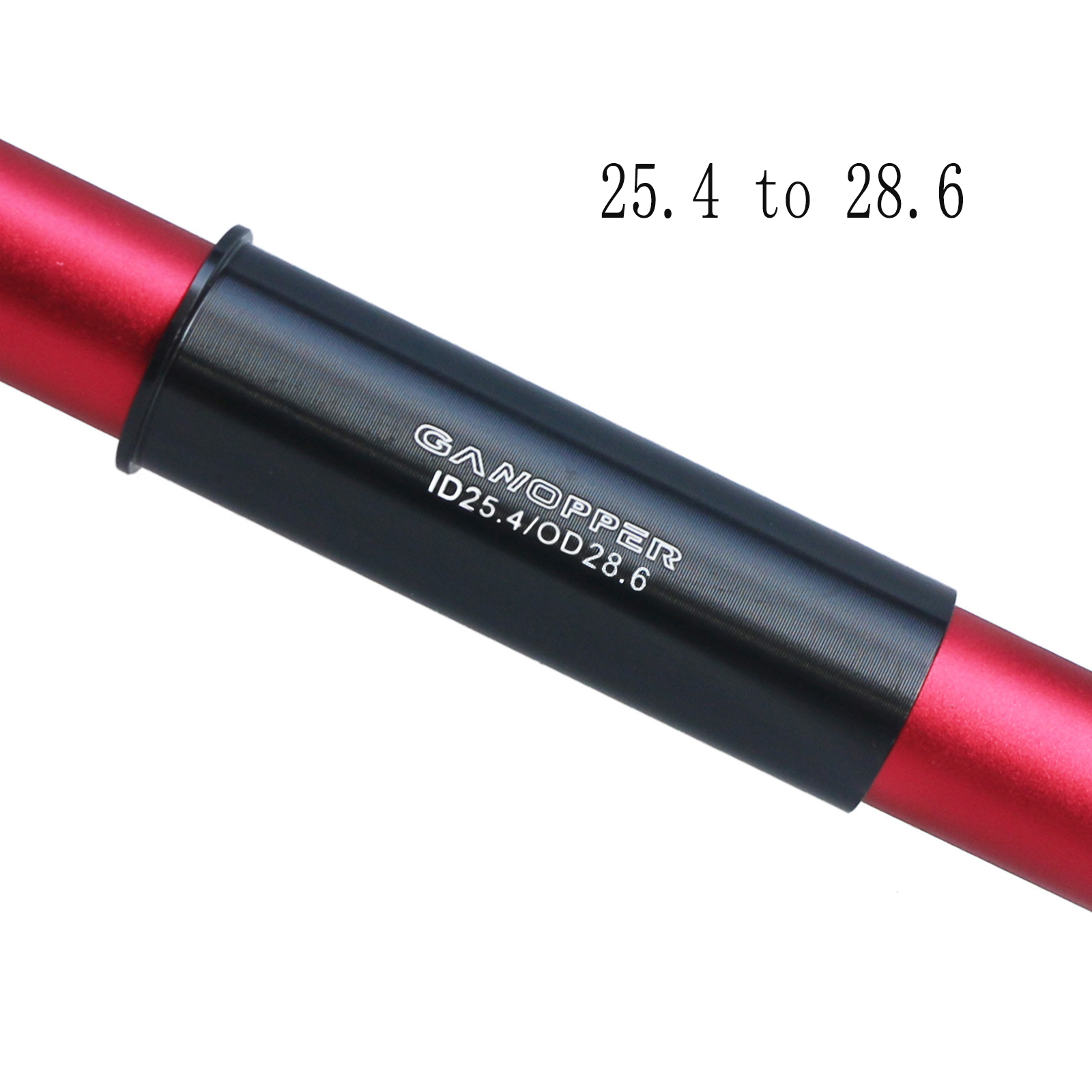 Bicycle Seatpost Sleeve Road Bike Seat Post Shim 22.2/25.4/27.2/28.6/30.0/30.4/30.9/31.6/31.8/33.9/34.9/36 Post Tube Adapter: H