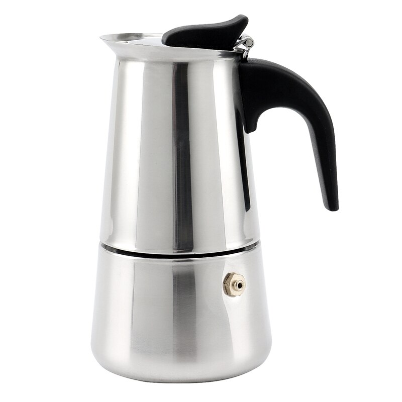 Cafetera Moka Pot De Acero Inoxidable, 2/4/6/9 Tazas, Percolador De