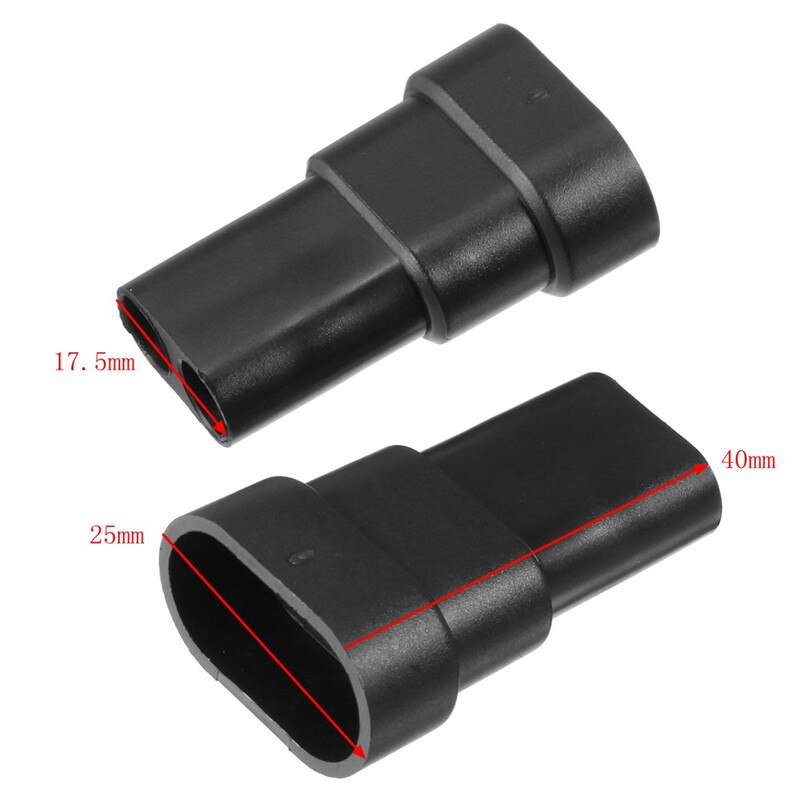 2 set 9005 9006 Vrouwelijke Mannelijke Draad Connectoren Voor HID Stopcontact Adapter Gezamenlijke Hoofd HB4 HB3