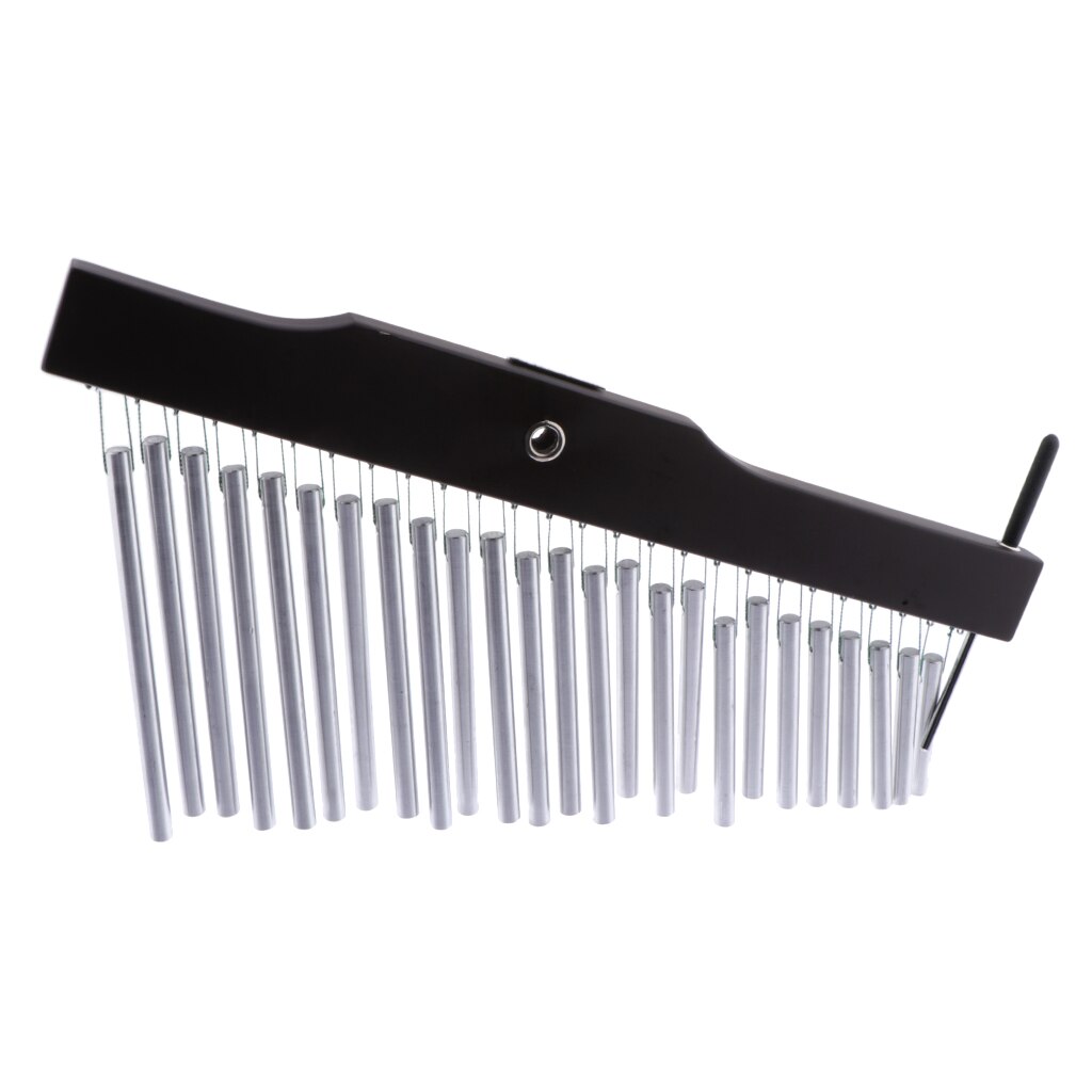 25 Tone Bar Chimes Single-row Wind Chime Percussion Instrumet with Stick