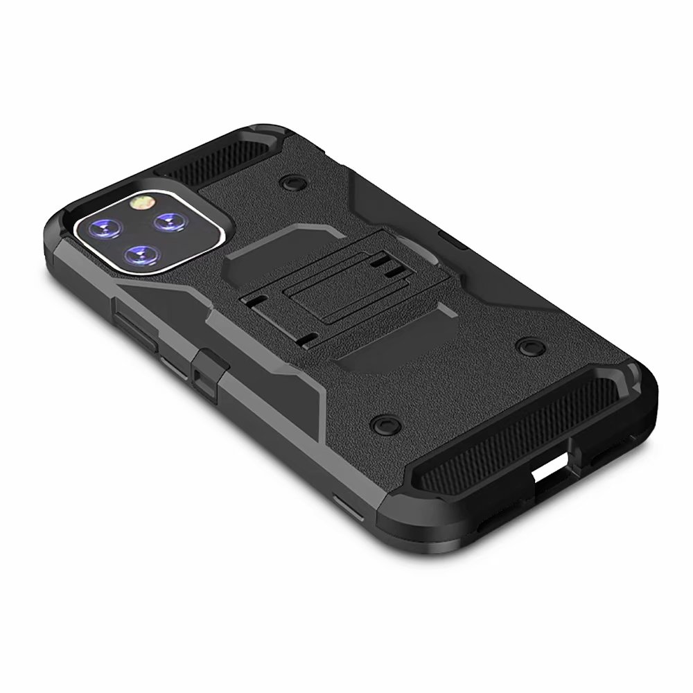 UYFRATE Shockproof Riemclip Holster Volledige Beschermende Armor Case Voor iPhone 11 Pro Max 6.5 11 6.1 XS Max XR XS X 8 7 6S 6 Plus SE