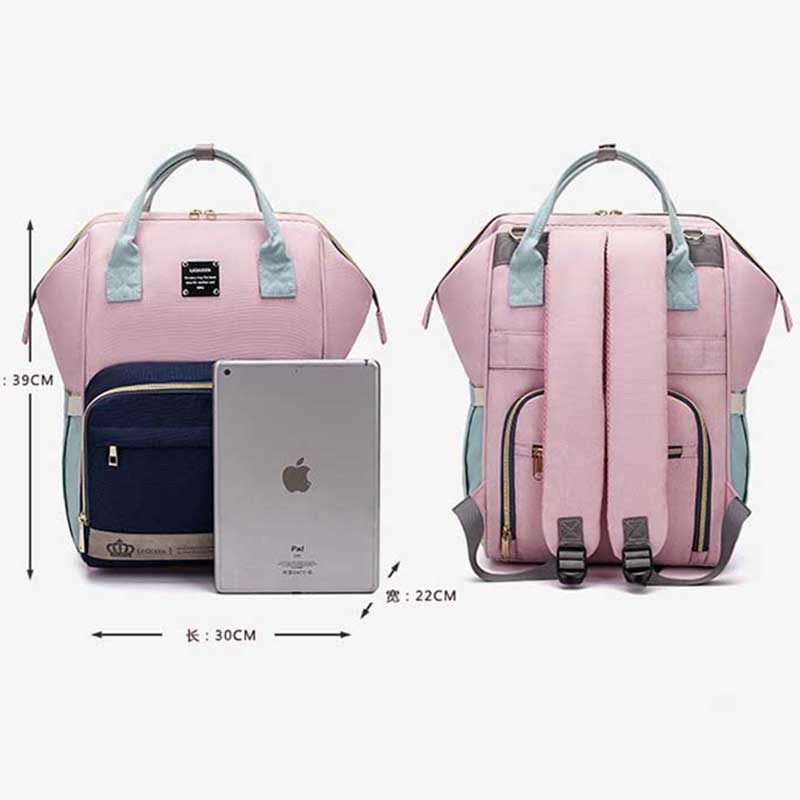 Lequeen — Sac à bandoulière tendance de créateur pour bébé, de maternité, à langer, de , accessoire de styliste, de grande capacité, à dos, sacoche de voyage, pour couches et soins