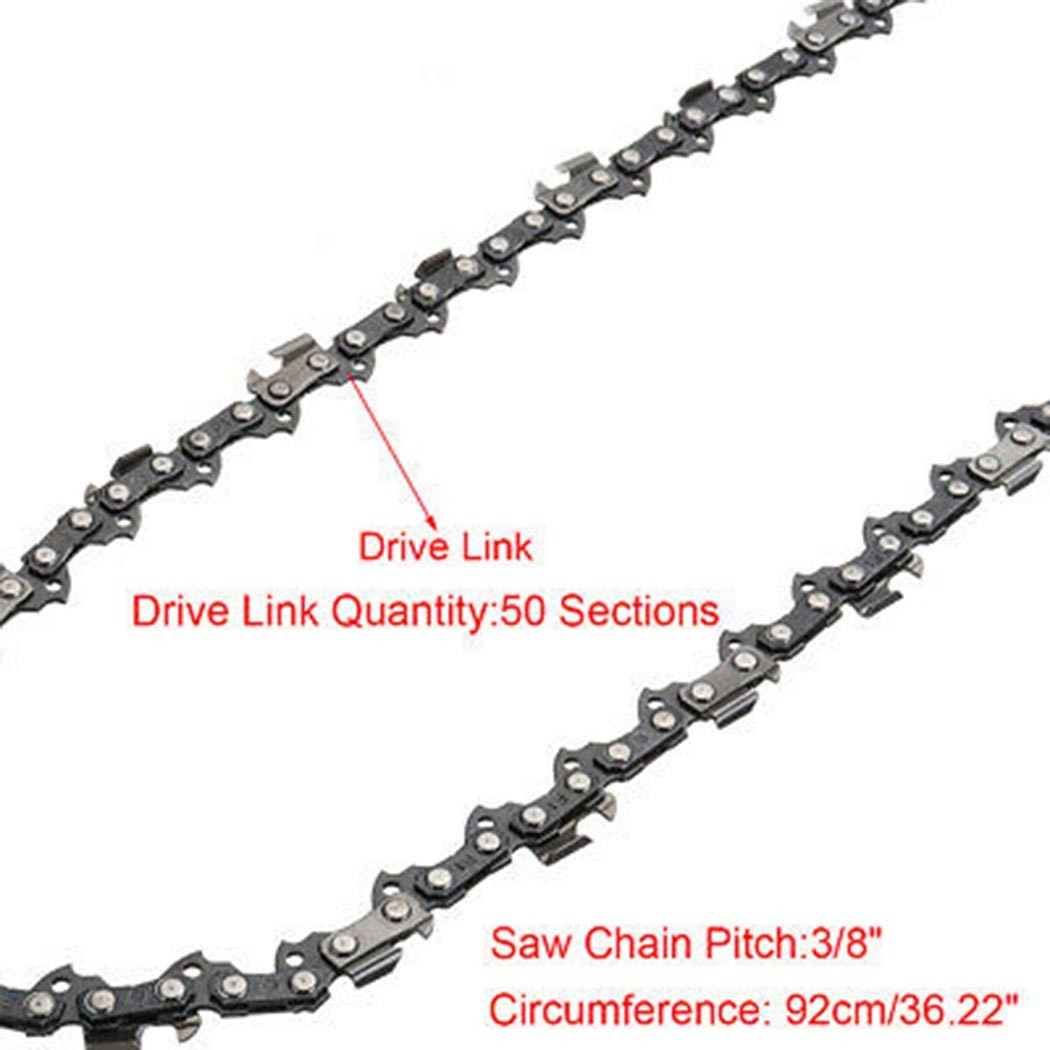 14Inch Kettingzaag Ketting 3/8 Lp 50dl Zaag Ketting Voor Stihl Ms170 Ms180 M 50 Kettingzaag Accessoires Tuingereedschap