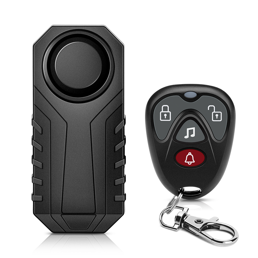 Extractme Motocyklowy alarm antywłamaniowy z pilotem 113DB Bezprzewodowy wodoodporny samochód Elektryczny rower Bezpieczeństwo Alarm zapobiegający zgubieniu