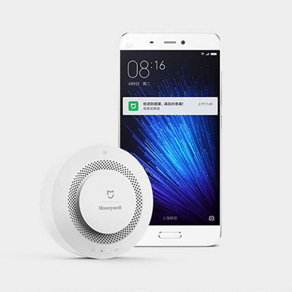 Mijia Honeywell Fire Alarm Smoke Sensor Work With Multifunction Gateway 2 Smart Home Security APP Control
