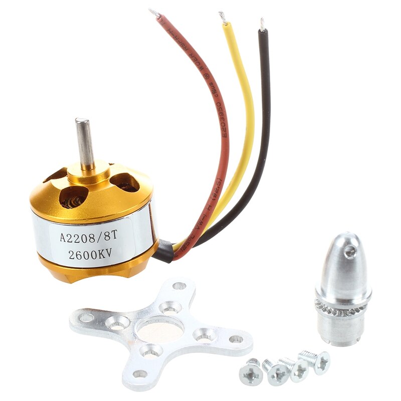2600KV Rotating Speed Brushless Outrunner Motor for RC Aircraft