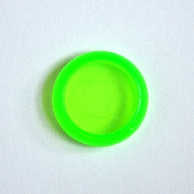 12 sztuk 18mm kolor z tworzywa sztucznego książki wiążące grzyb otwór tarcza pierścień dla A5A6 szczęśliwy planowanie spoiwa pierścienie Scrapbooking wiążące dostaw: zielony 12szt