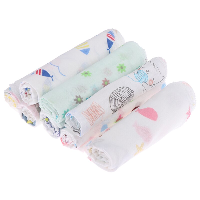 1pc baby cartoon handdoeken baby zakdoek baden voeden gezicht washandje doekje