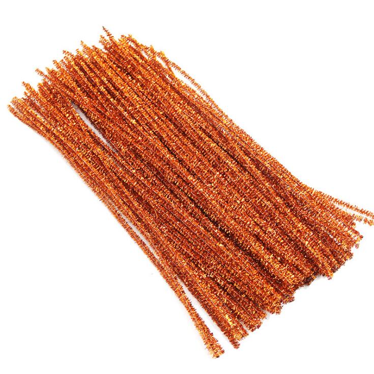 100 st glitter chenille stjälkar piprensare barn leksaker pyssel hantverk pyssel pyssel pyssel barn pedagogiska leksaker gyh