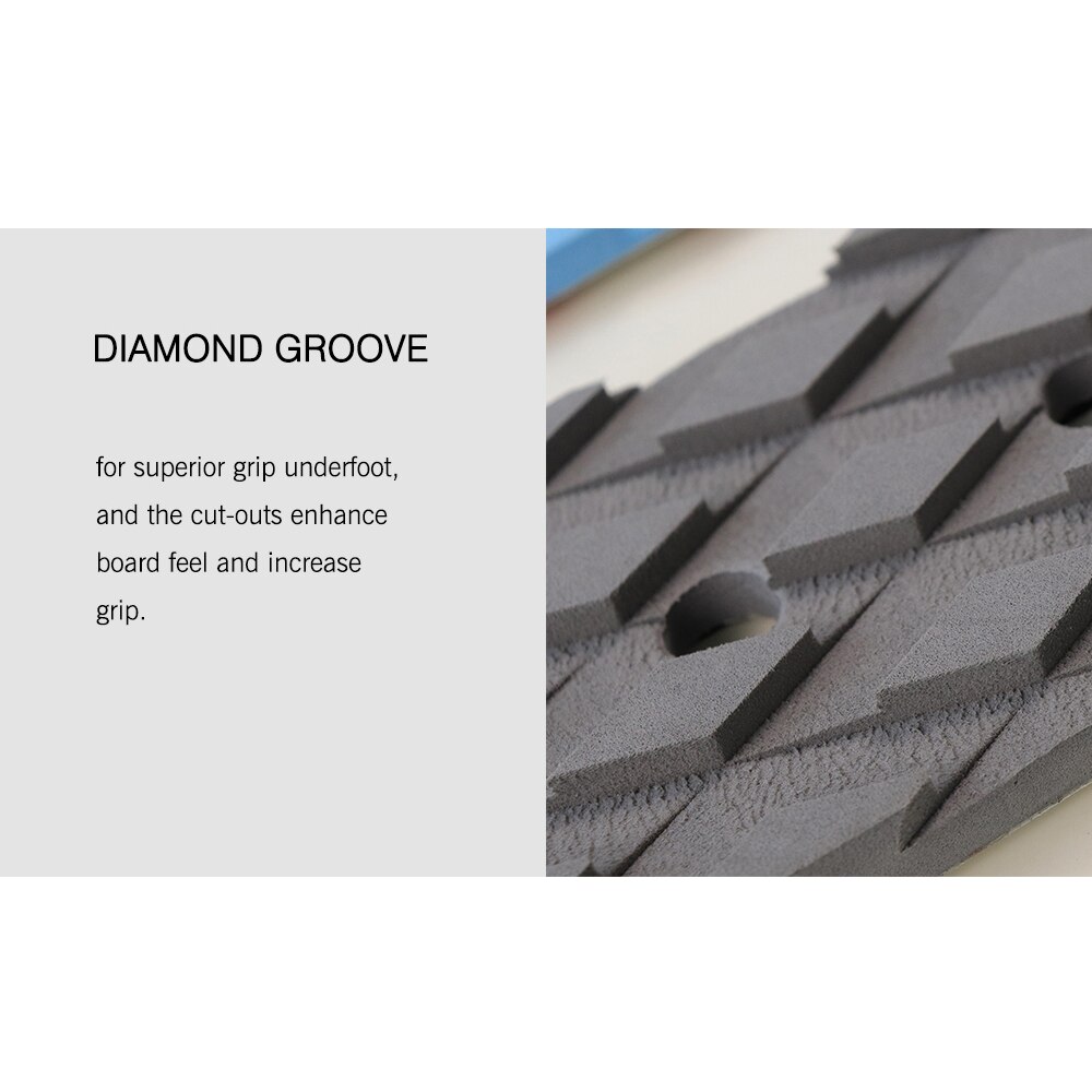 SUP Deck Traktion Pad 8 Stück Premium EVA mit Grip für Surfbrett Longboard Paddle Board