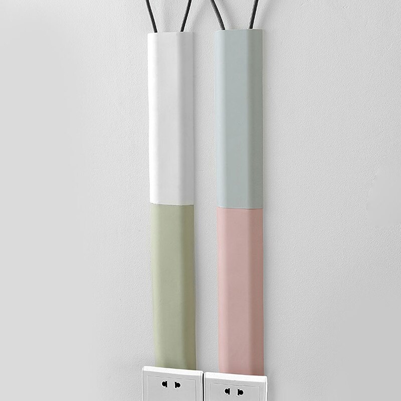 Cable Cover Wall Self-adhesive Raceway Cable Cover Duct Protector Wire Management Cord Organizer Holder
