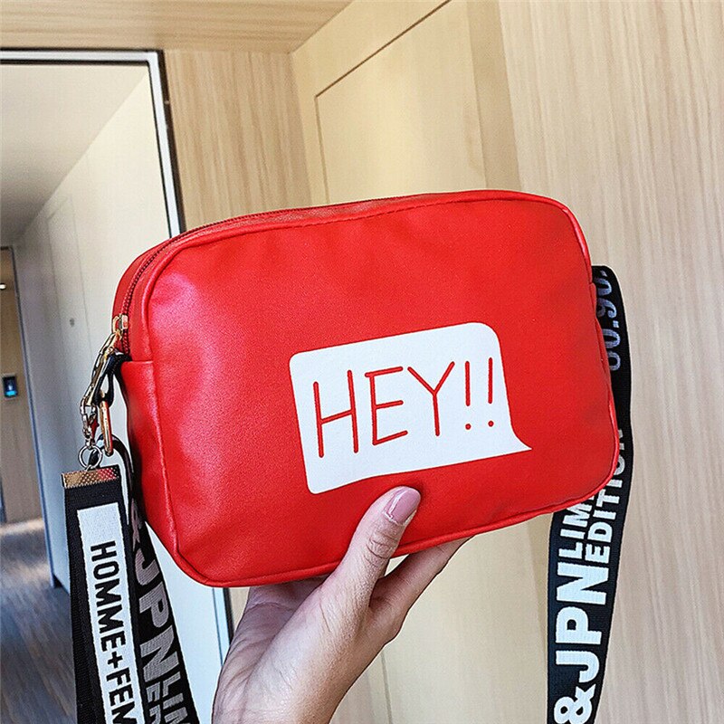 Delle Donne di modo Della Borsa dei Sacchetti di Spalla Della Borsa del Tote del Messaggero della Cartella del Sacchetto Croce Corpo: Rosso