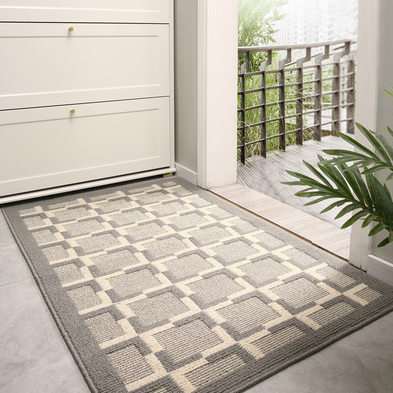 Fußmatten, eingangsteppiche, staubschutzmatten für zuhause, küchenmatten, eingangsmatten, rutschfeste matten, strapazierfähige scheuermatten: F / 50 x 80cm
