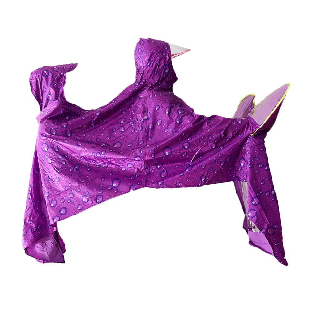 Manteau de pluie imperméable pour Scooter, imperméable, pour mobilité, Cape, Double Poncho, Oxford: Purple