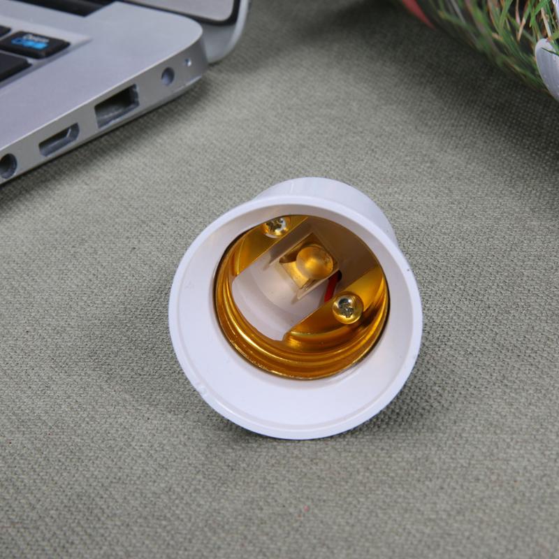 1PC Converter E14 to E27 Adapter Conversion Socket Material Fireproof Lamp Holder Base Type Light Bulb Screw Home