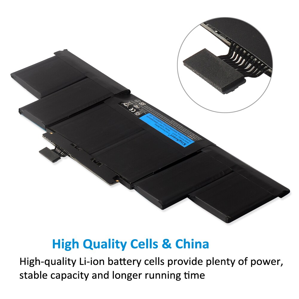 KingSener Laptop Battery for Apple A1417 A1398 Early Version) for MacBook Retina Pro 15" fits ME665LL/A ME664LL/A