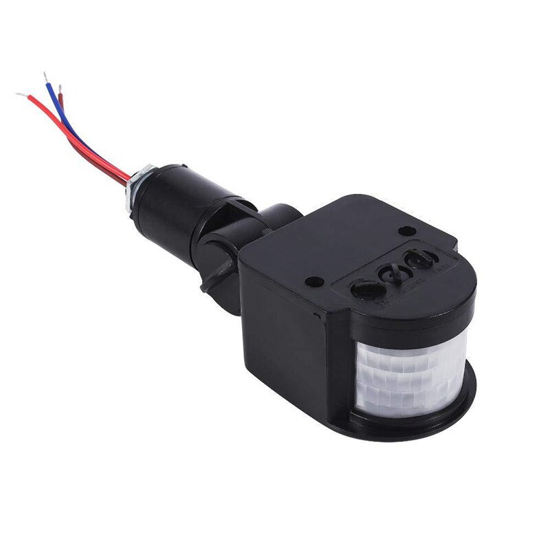 Sensore di movimento PIR interruttore a infrarossi AC 220V 12V 8V sensore di induzione automatico luce esterna coperta alta sensibilità