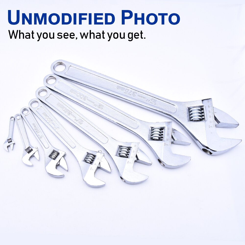 Universal- Schlüssel Mini Große 2.5 "4" 6 "8" 10 "12" 15 "Einstellbar Schlüssel schlüssel Reparatur Schlüssel Chrom Überzogene Tropfen Geschmiedet D30