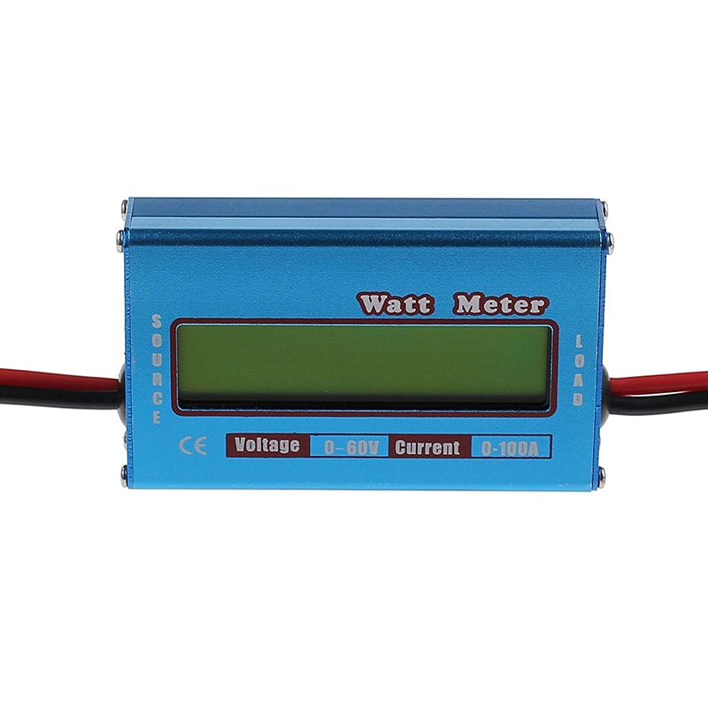 DC 60V Digital LCD Battery Analyzer Battery Capacity Tester Solar Panel Voltage Current Power Energy Meter
