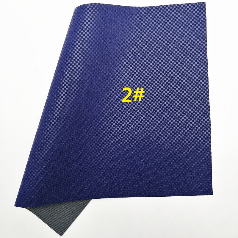 Tela azul marino con purpurina, tela de piel sintética, hojas de tela de cuero sintético de mezclilla para arco A4 21x29CM parpadeo Ming XM655: 2