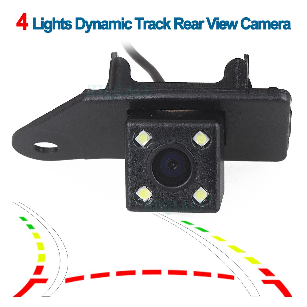 ZIQIAO pour Mitsubishi ASX caméra de recul de stationnement dédiée HS054: 4 LED dynamic track