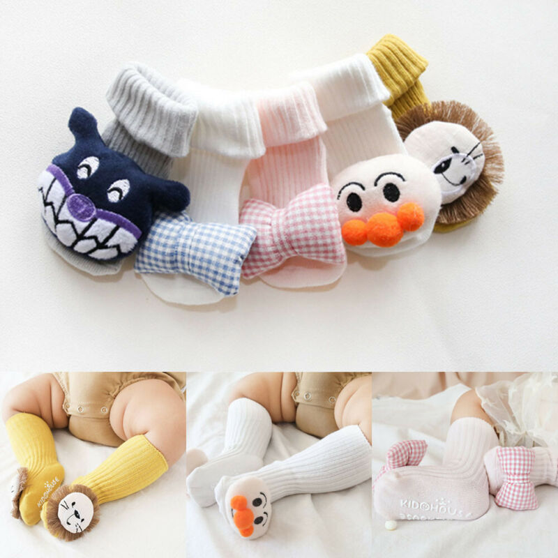Meisje Peuter Baby Boy Anti Slip Sokken Kids Baby Kinderen Cartoon Sok Sokken