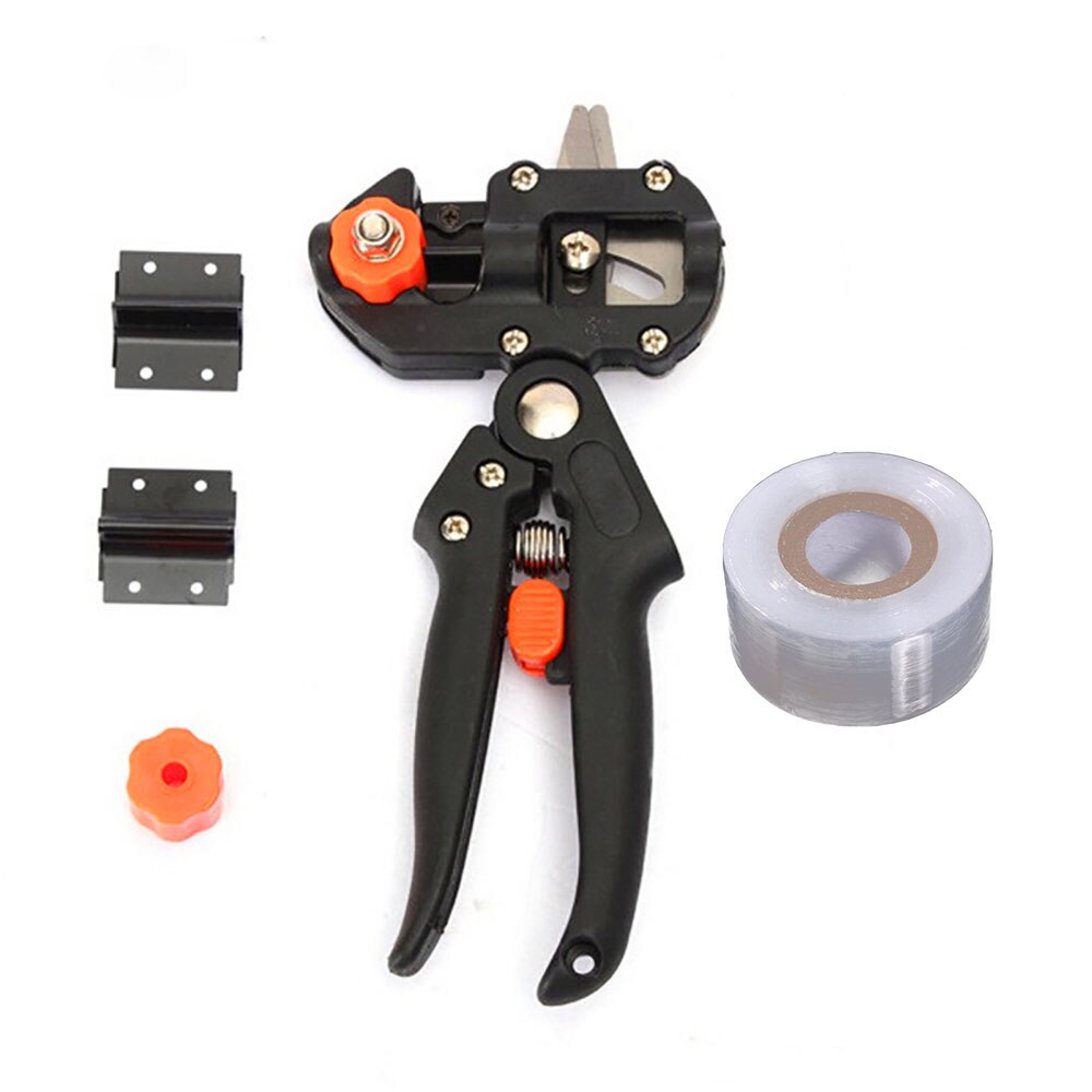 Drtools Pfropfen Pruner Garten Werkzeug Professionelle Zweig Cutter Gartenschere Rebschnitt Anlage Scheren Boxen Obst Baum Pfropfen Schere: Schwarz und 3cm Band