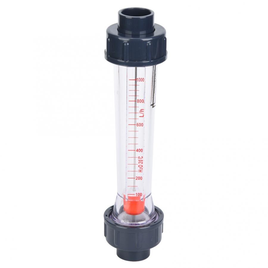 LZS-20D Flow Meter 100-1000LPH Plastic Tube High Accuracy Liquid Water Rotameter Flow Measuring Instruments Water Testing Meter
