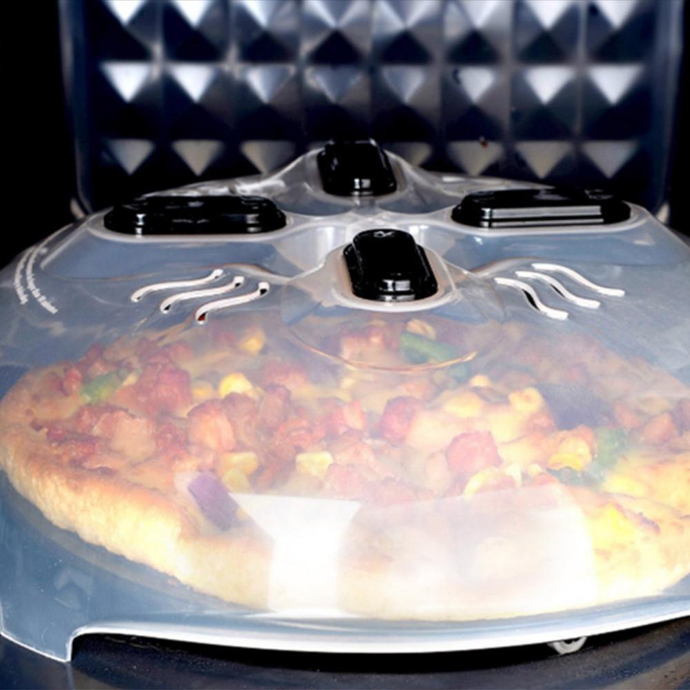 Microwave Food Anti-Sputtering Cover with Steam Vents Magnetic Splatter Lid Heat Resistant Food Splatter Guard