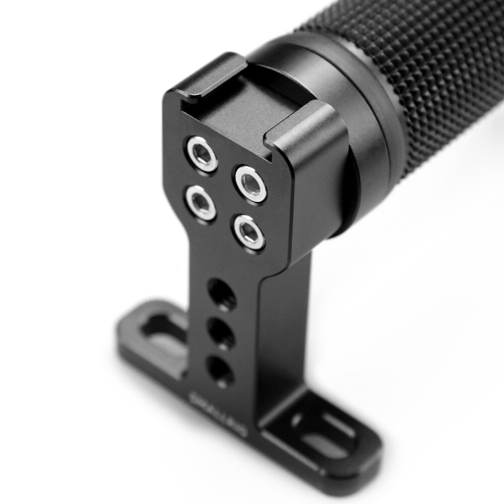 SmallRig Camera Cage Handle Grip Rubber w/ Top Cold Shoe Base for Dslr Video Camcorder Action Stabilizing Top Handle - 1447