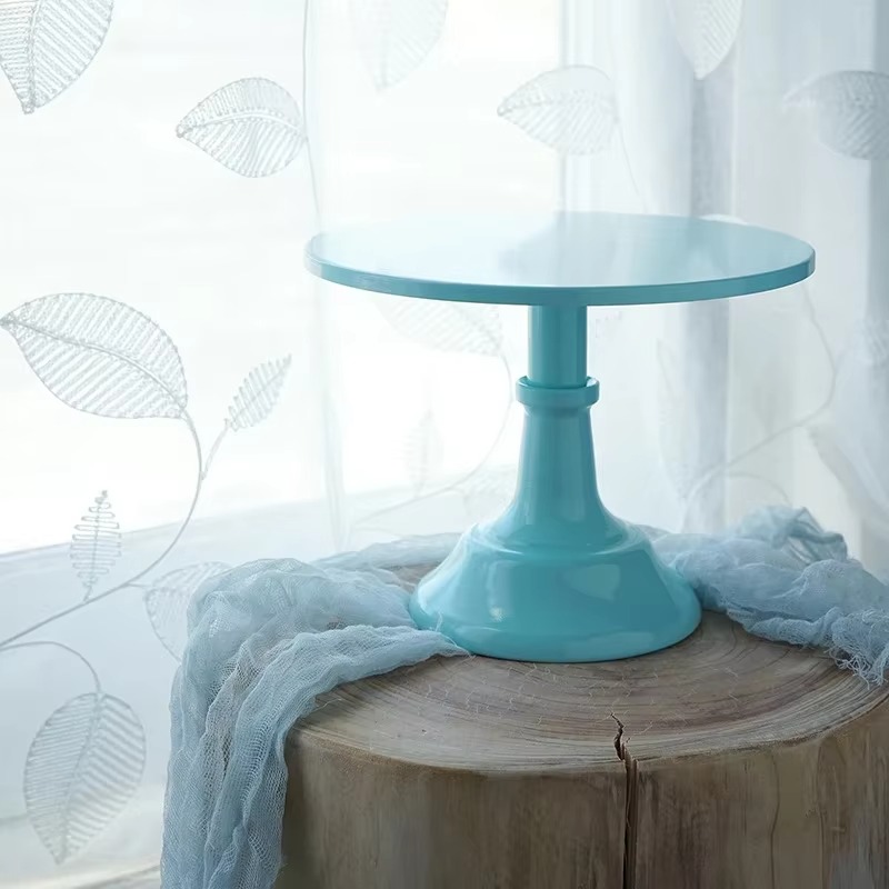 European Cake Stand Tray Metal Milk Tea Shop Dessert Dessert High Foot Tray Wedding Props Party Cake Tray Decoration Cake Stand