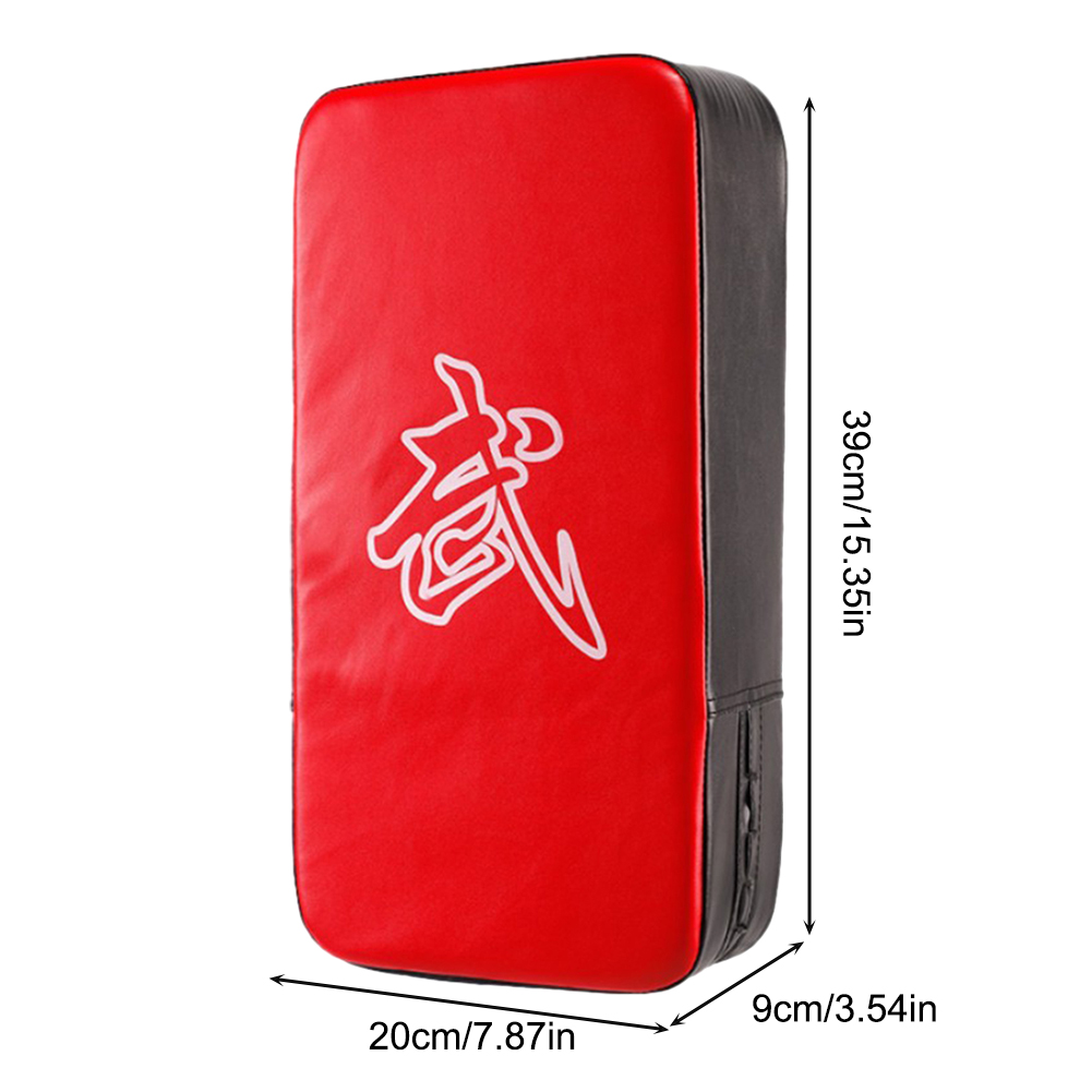 Boxing Target Boxing Pad PU Leather Boxing Focus Pad Muay Thai Foot Target for Kicking Boxing Shield Training: WHITE