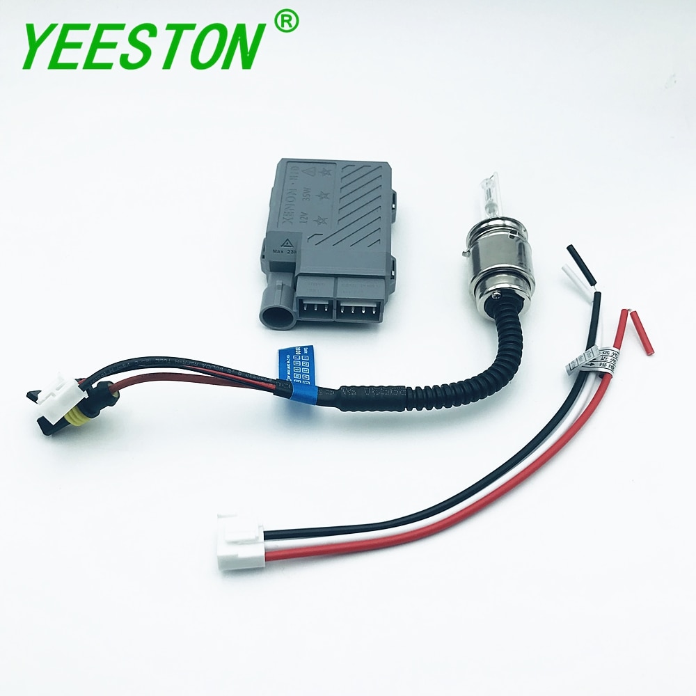 35W Xenon moto ballast motorcycle HID lights H4 BA20D H6 Hi/Lo 6000K motorcycle headlight universal HID Xenon kit fog lamp bulbs
