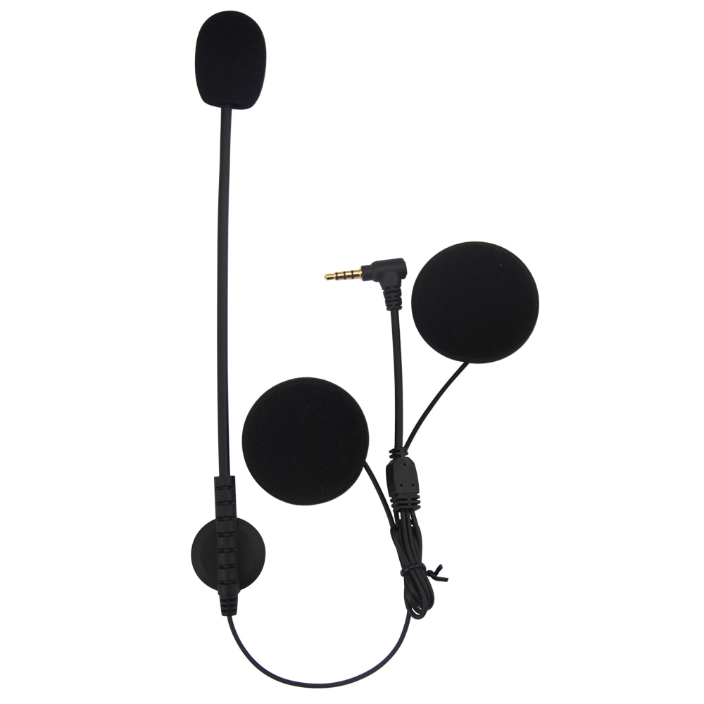 Lexin – écouteurs Bluetooth détachables R6 pour moto, oreillettes pour casque, Intercom, son stéréo