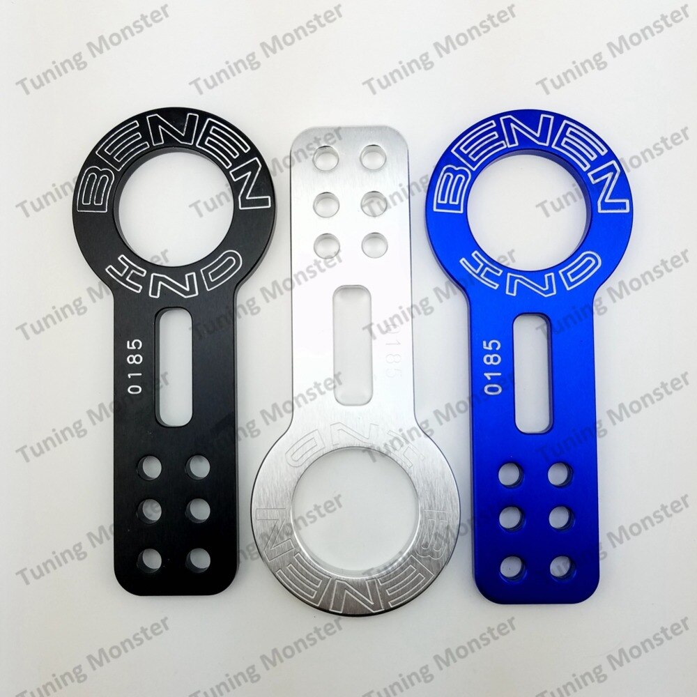Tuning Monster Anodized Universal Front Tow Hook Billet Aluminum Towing Kit For Honda Civic EK EG